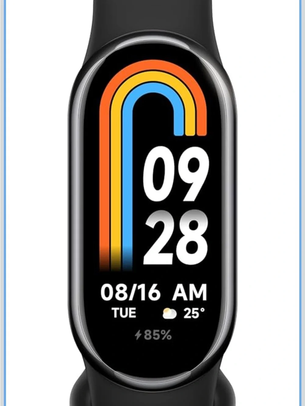 Smart Band 8 in Black - Fitness Tracker
